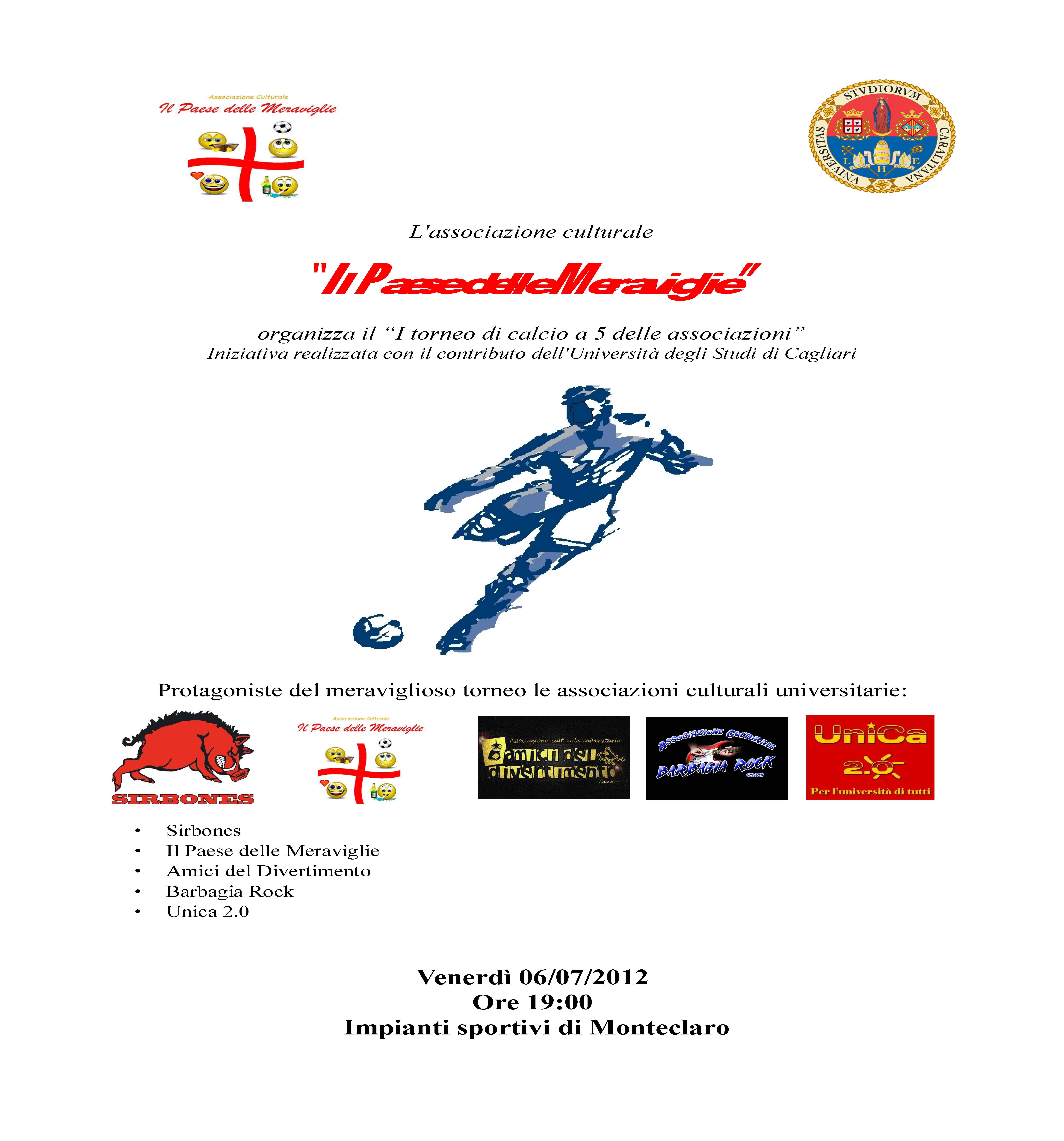 locandina torneo calcio a 5